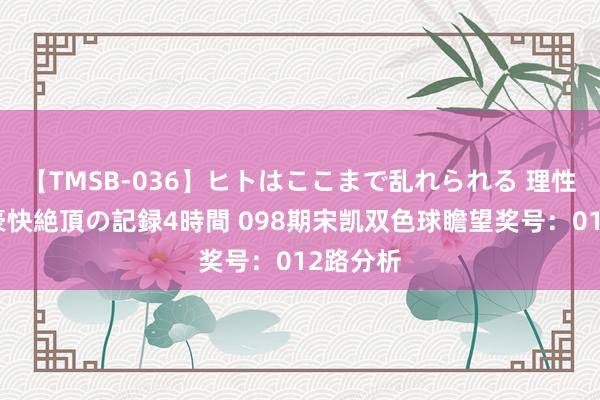 【TMSB-036】ヒトはここまで乱れられる 理性崩壊と豪快絶頂の記録4時間 098期宋凯双色球瞻望奖号：012路分析